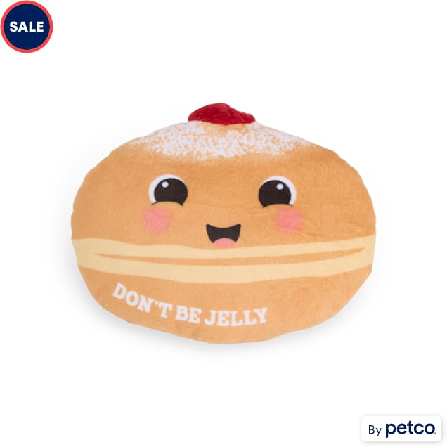 Merry Makings Hanukkah Plush Donut Dog Toy, Small - Carousel image #1