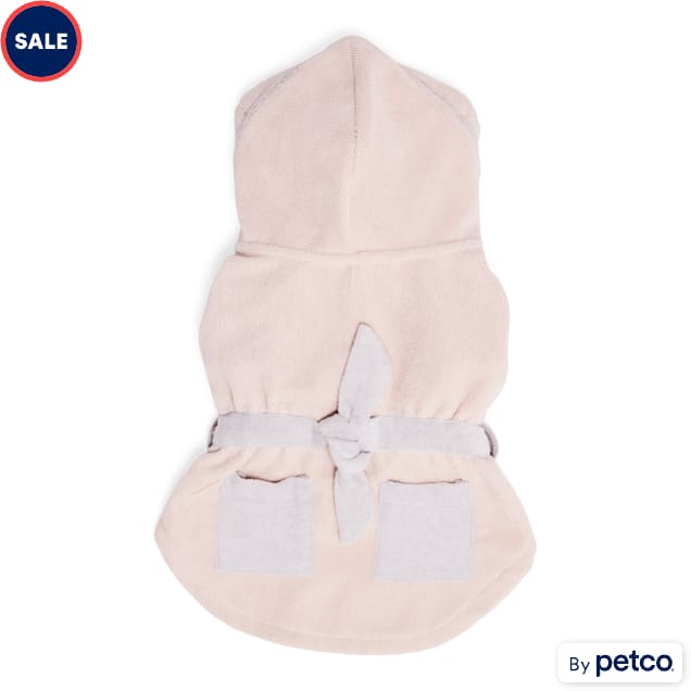 Reddy Dog Bathrobe, Small, Cream - Carousel image #1