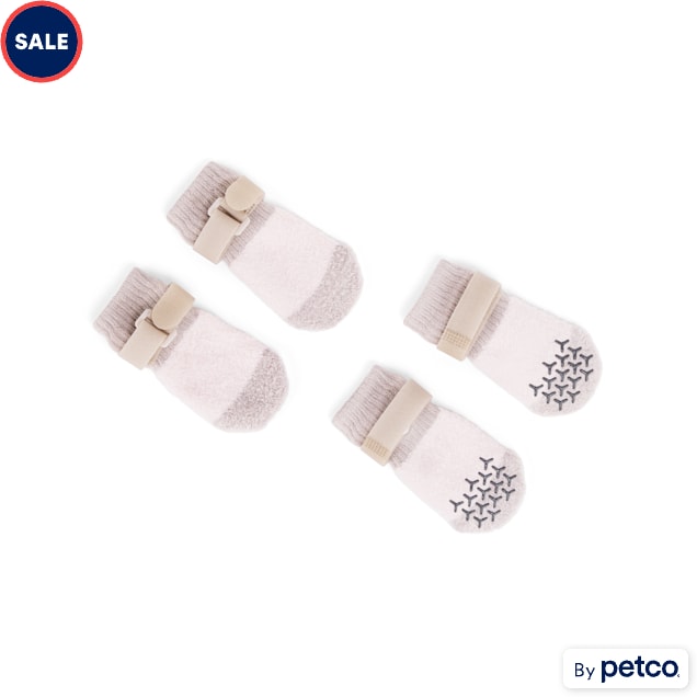 Reddy Dog Sock Set, Small, Cream - Carousel image #1