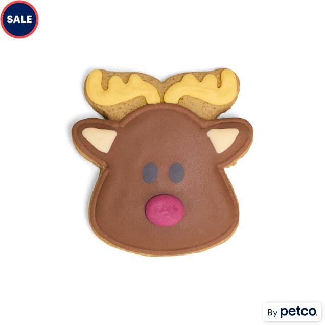 Merry Makings Reindeer Dog Cookie, 2.12 oz. - Carousel image #1
