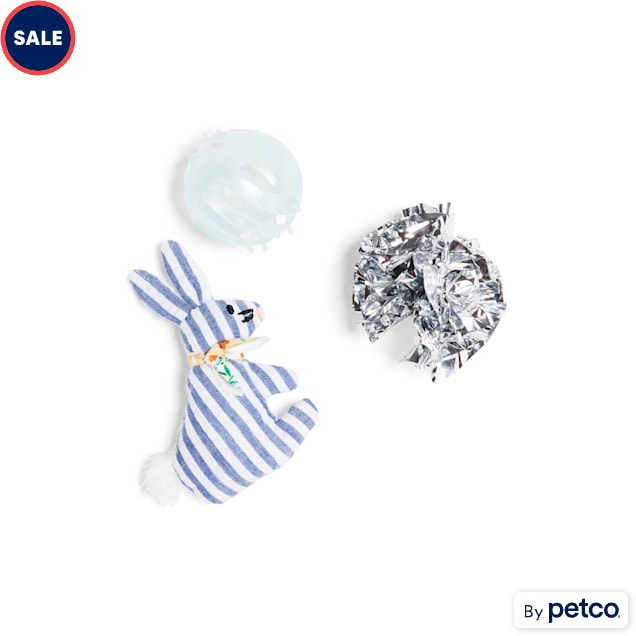 YOULY Easter Cat Toy Set, Small, Pack of 3 - Carousel image #1