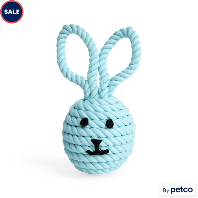 YOULY Bunny Rope Dog Toy, Medium - Carousel image #1
