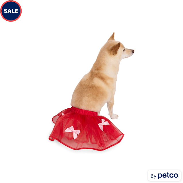Merry Makings Pretty Bows Pet Tutu, X-Small/Small - Carousel image #1