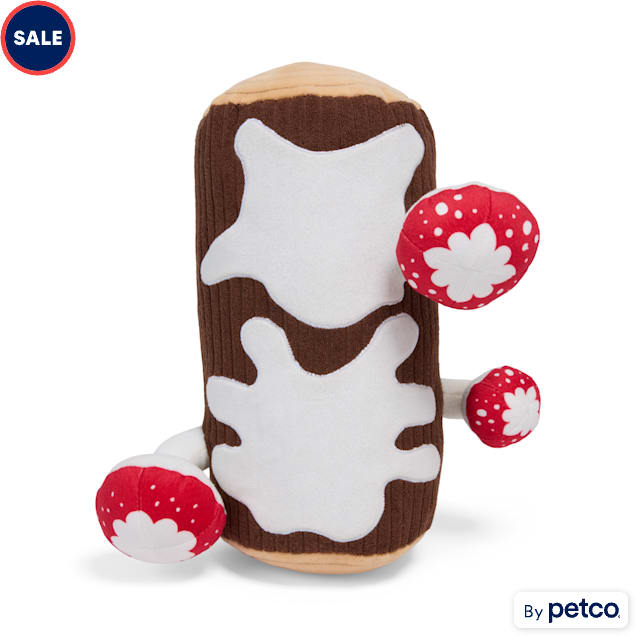 Merry Makings Yule Log Plush Dog Toy, Large - Carousel image #1