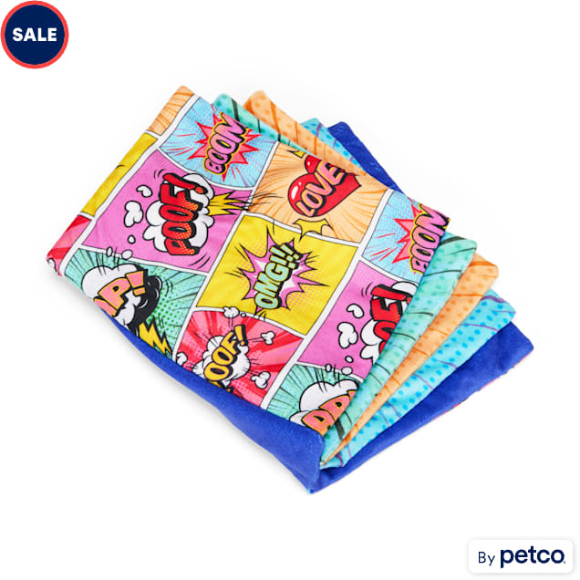 YOULY Comic Book Snuffle Plush Dog Toy, Medium - Carousel image #1