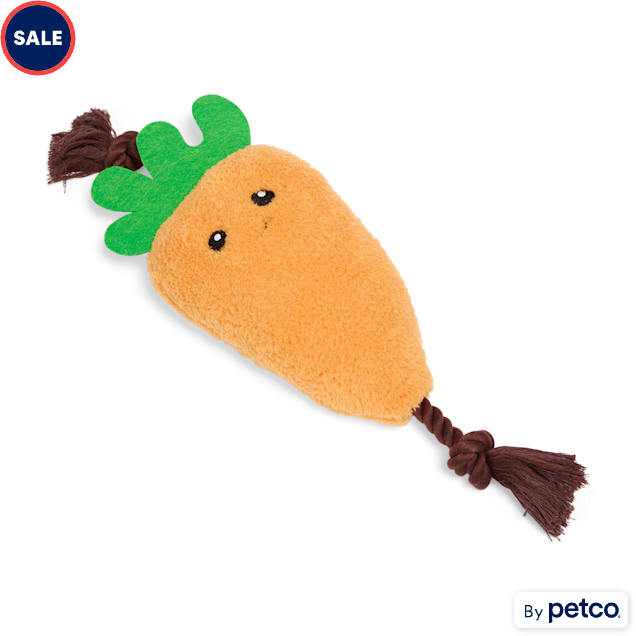 YOULY Easter Carrot Rope Dog Toy, Medium - Carousel image #1