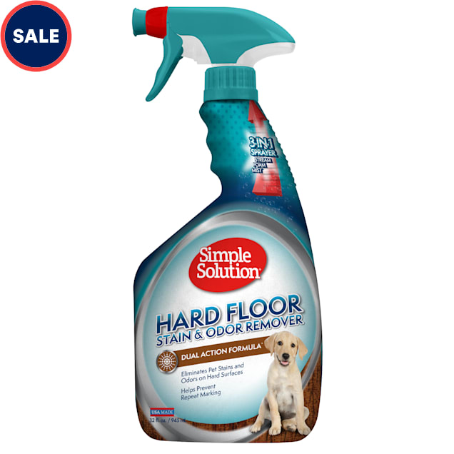 Simple Solution Hardfloor Pet Stain, How To Detect Dog Urine On Hardwood Floors