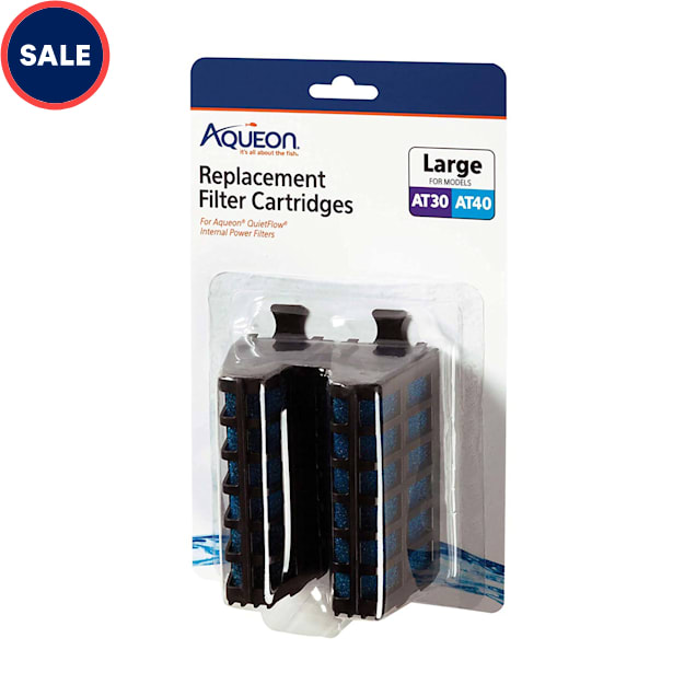 Aqueon QuietFlow Internal Replacement Filter Cartridges, Large, Pack of 2 - Carousel image #1