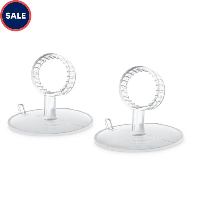 Imagitarium Clearly Concealing Suction Cups for Reptile Terrariums, 2 Pack - Carousel image #1