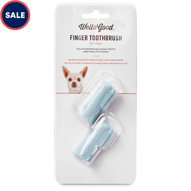 Well & Good Finger Dog Toothbrushes - Carousel image #1