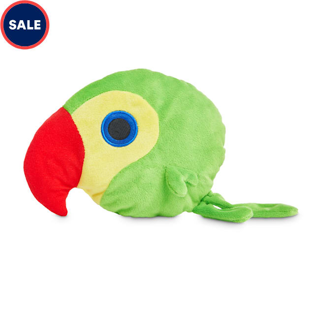 Petco Beak-a-boo Parrot Plush Dog Toy in Various Styles, Small - Carousel image #1