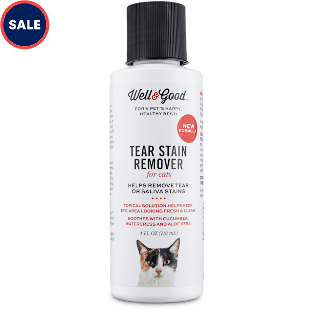 Well & Good Cat Tear Stain Remover, 4 FL OZ - Carousel image #1