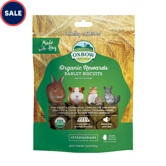 Oxbow Organic Rewards Barley Biscuits, 2.65 oz. - Carousel image #1