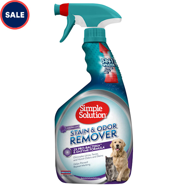 Simple Solution Scented Stain+Odor Remover, 32 fl. oz. - Carousel image #1