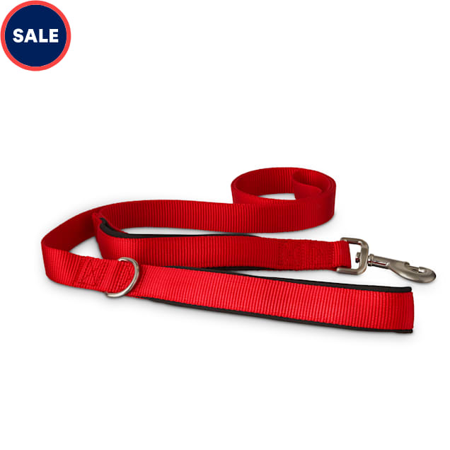 Grrrip The 2 in 1 Dog Leash in Red 