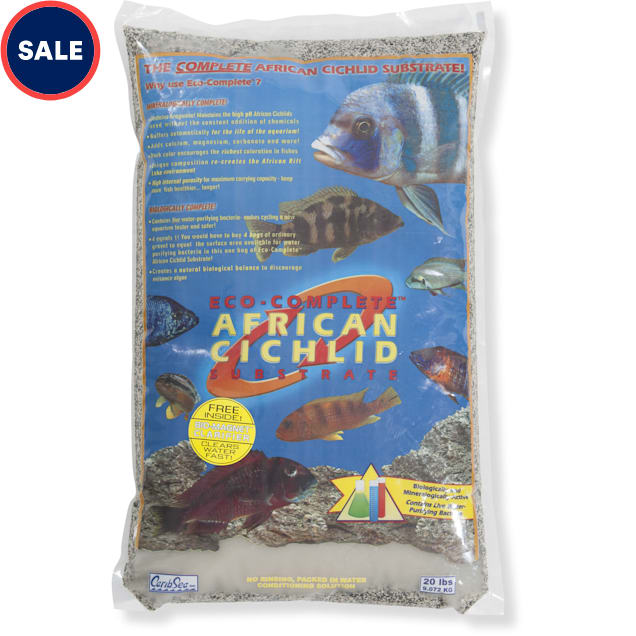 CaribSea Eco-Complete African Cichlid Sand Substrate, 20 lbs. - Carousel image #1