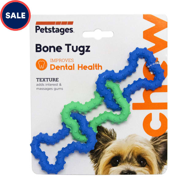 Petstages Bone Tugz Dog Toy, Small - Carousel image #1