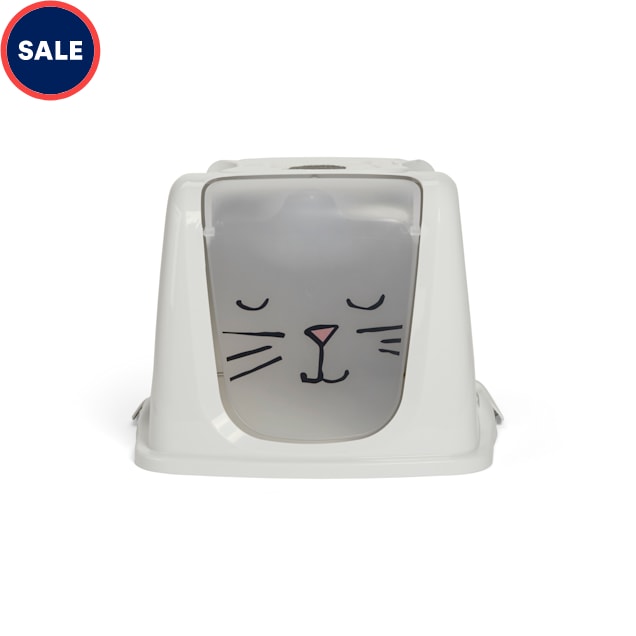 So Phresh Look At Meow Cat Litter Box Privacy Hood, Large - Carousel image #1