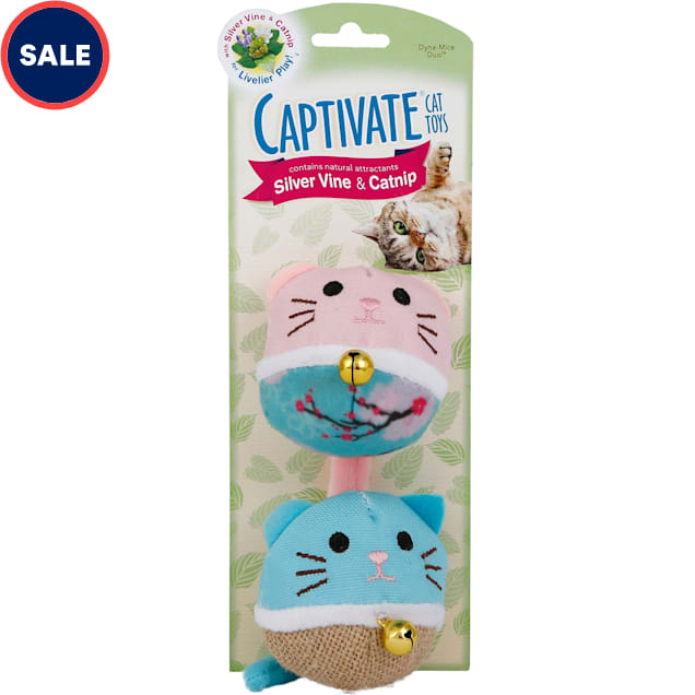 Captivate Dynamice Duo Cat Toys by Hartz - Carousel image #1