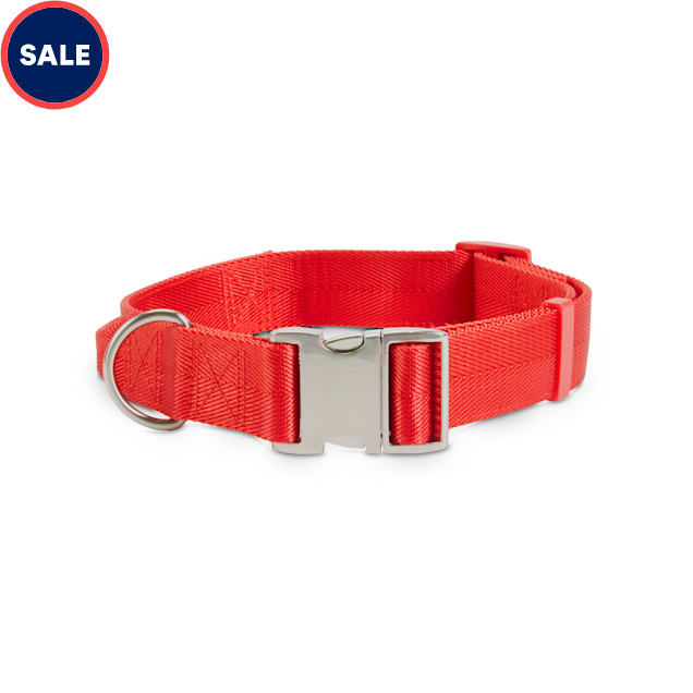 Good2Go Red Big Dog Collar with Traffic Handle, X-Large/XX-Large - Carousel image #1