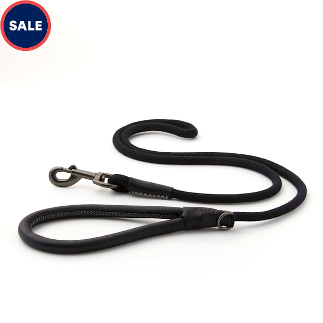 Reddy Black Rope Dog Leash, 5 ft. - Carousel image #1