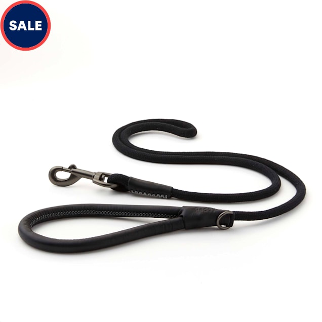 Reddy Black Rope Dog Leash, 5 ft. Petco
