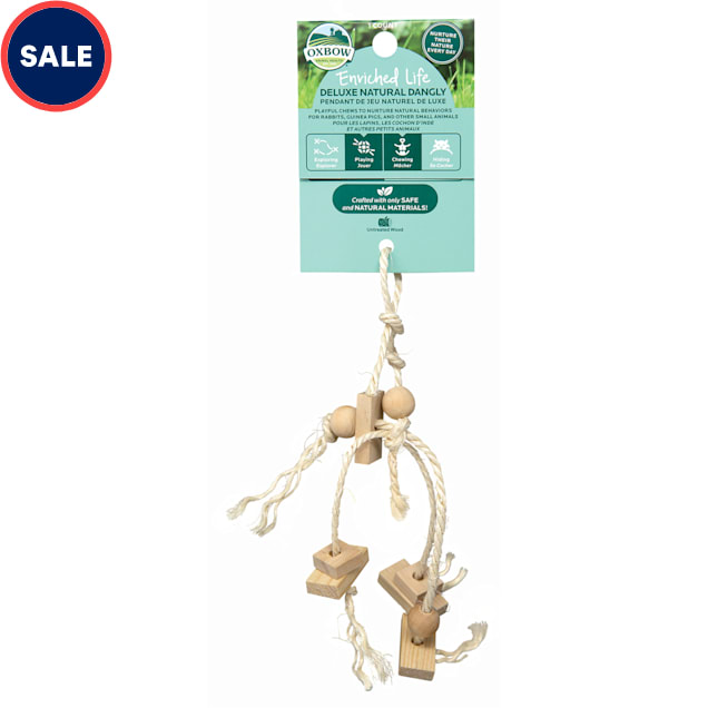 Oxbow Enriched Life Deluxe Natural Dangly for Small Animals - Carousel image #1