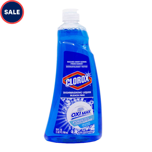 Clorox Dishwashing Liquid Soap with Oxi in Fresh Scent, 26 fl. oz. - Carousel image #1