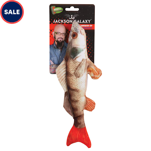 Jackson Galaxy Photo Fish Marinater Toy for Cats, Large - Carousel image #1
