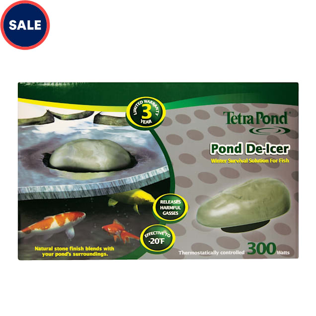 Tetra Pond De-Icer, Thermostatically Controlled Winter Survival Solution For Fish, 300 Watts - Carousel image #1
