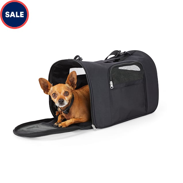 EveryYay Going Places To Go Black Pet Carrier, Small - Carousel image #1