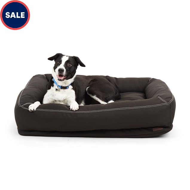Reddy Indoor/Outdoor Black Dog Bed, 40" L X 30" W Petco