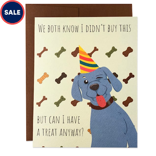 Moose & Pig Happy Birthday Dad Dog Card - Carousel image #1