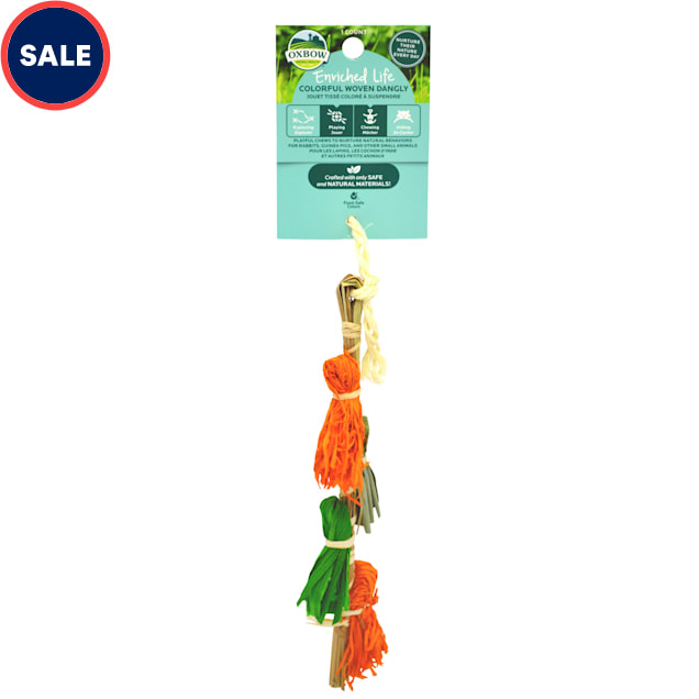 Oxbow Enriched Life Colorful Woven Dangly for Guinea Pig, 0.03 lb. - Carousel image #1