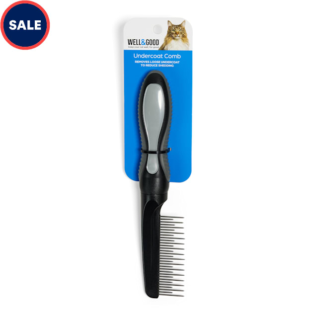 Well & Good Black Undercoat Cat Comb Petco