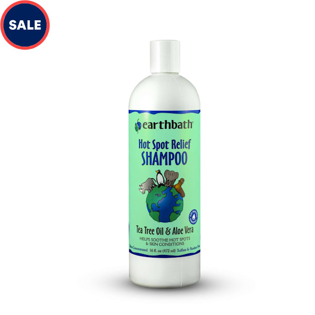 Earthbath Tea Tree Oil & Aloe Vera Pet Shampoo, 16 fl. oz. - Carousel image #1