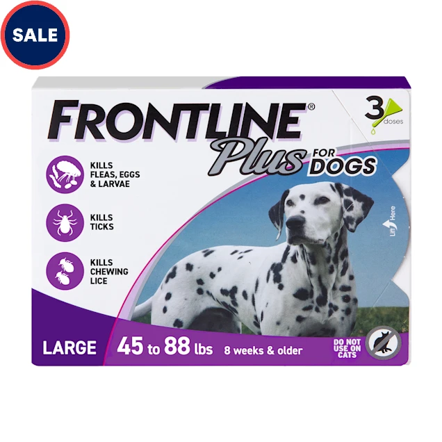 Frontline Plus Flea Tick Drops For Dogs Large Petco