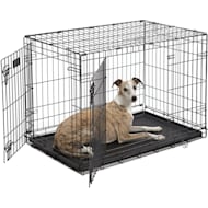 Midwest icrate double door folding dog crate discount