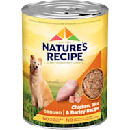 Nature's recipe puppy dog food top