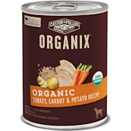 Organix dog sales food canned