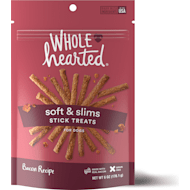  WholeHearted Grain Free Soft and Chewy Bacon Recipe Dog Stick Treats,...