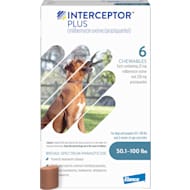 Interceptor Plus for Dogs Heartworm Prevention Medication