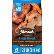 Merrick dog shop food price