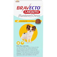 Buy Bravecto Tick & Flea Chewable Tabs For Dogs Weighing 4.5-10 Kg -  Same-Day Shipping - Vetco Store