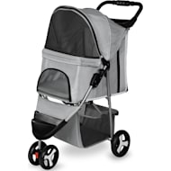 Paws & pals ez new arrivals folding black pet stroller