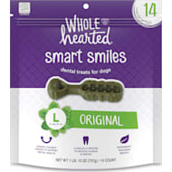  WholeHearted Smart Smiles Original Flavor Dog Treats, 26 oz., Count of...