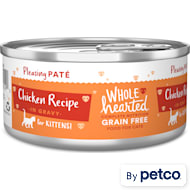 Wholehearted kitten wet food top