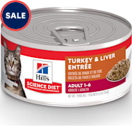 Hill's science diet adult wet cheap cat food