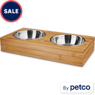 Harmony Elevated Dog Bowls Petco