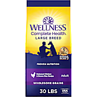 Wellness Complete Health Natural Large Breed Health Recipe Dry Dog Food